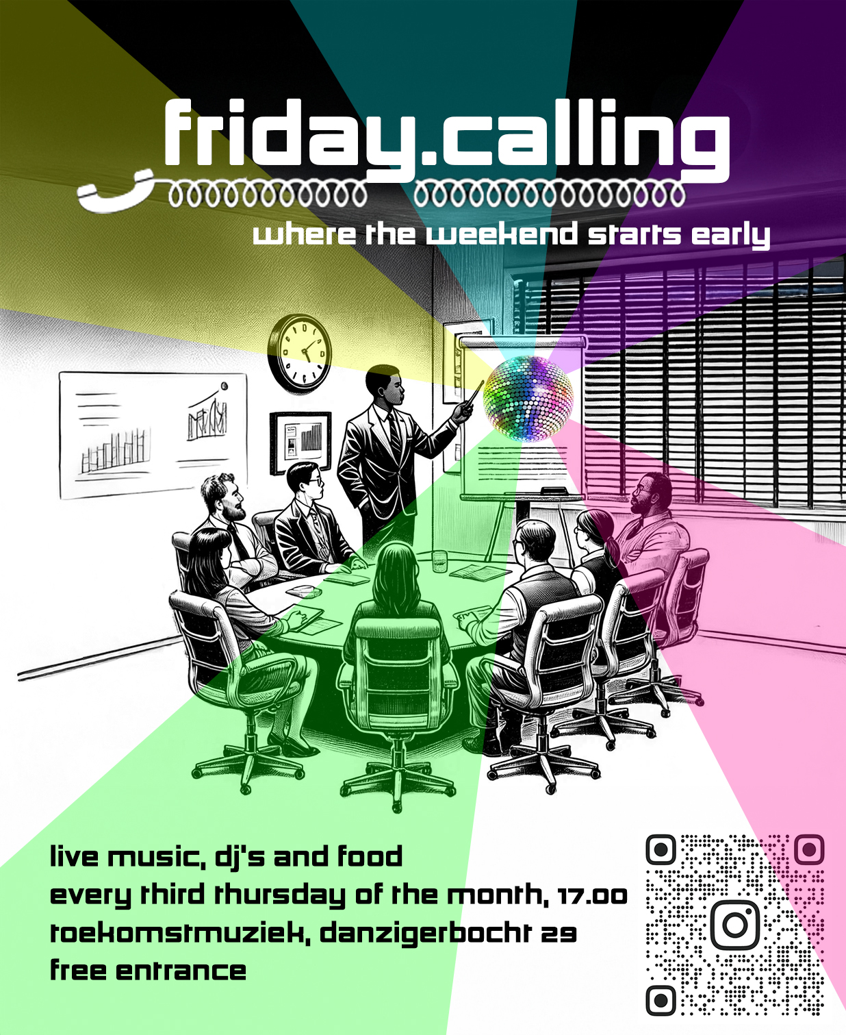 Friday Calling with special guests Het Verbondt – Thursday night Afterwork event with Live Music